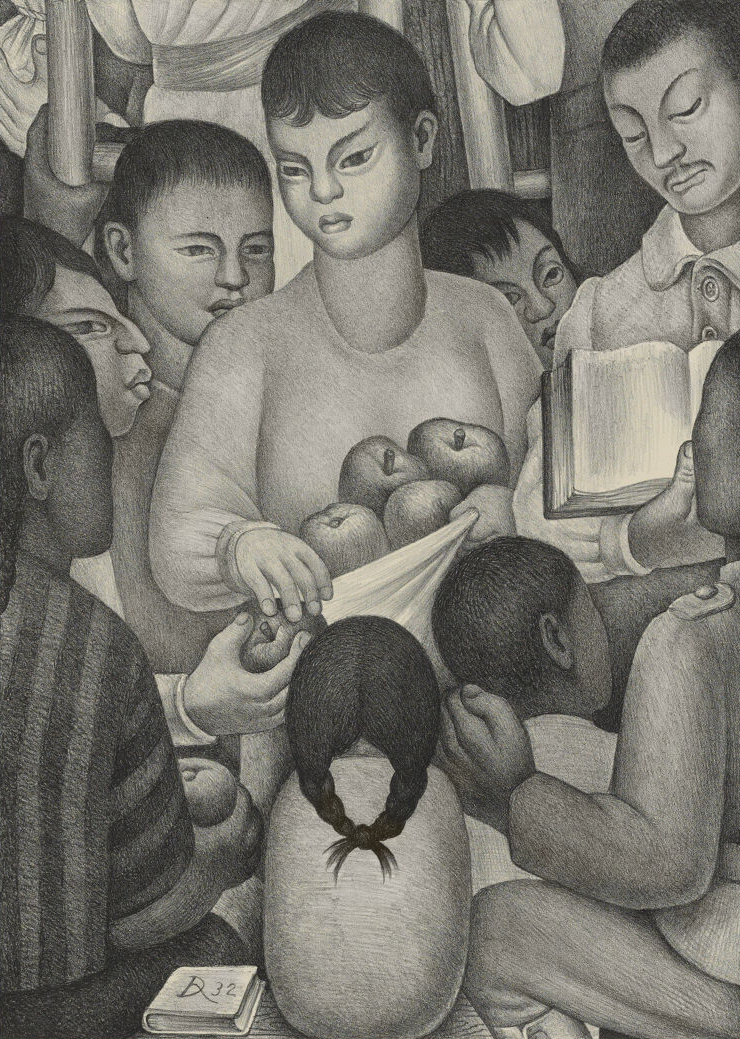 Los frutos del trabajo, de Diego Rivera (1932)